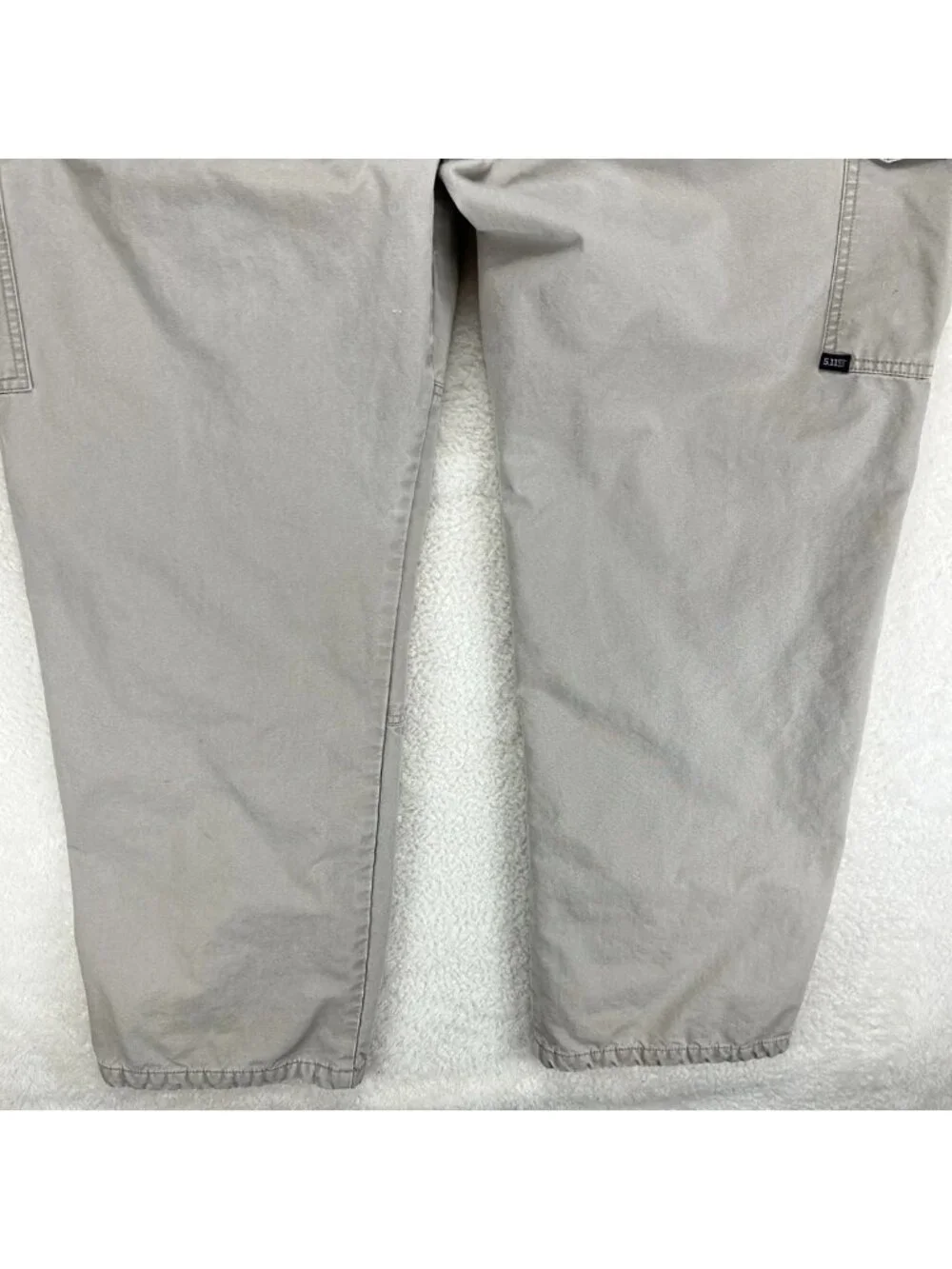 5.11 Tactical Flannel Pants Adult 44x34 Tan Khaki Pockets 74268 Mens “Read”